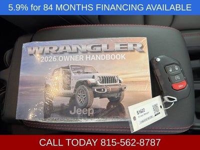 2026 Jeep Wrangler WRANGLER 4-DOOR RUBICON X