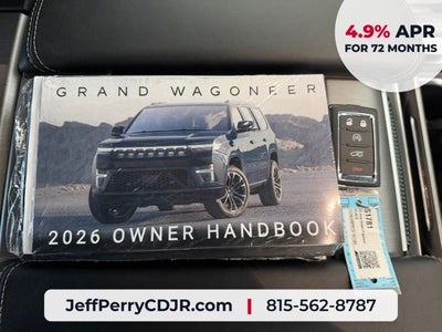 2026 Jeep Grand Wagoneer GRAND WAGONEER LIMITED ALTITUDE 4X4