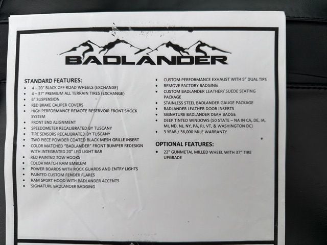 2022 RAM 1500 Big Horn Crew Cab 4x4 5'7' Box