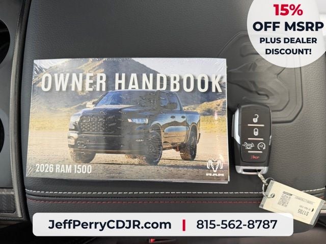 2026 RAM Ram 1500 RAM 1500 REBEL CREW CAB 4X4 5'7' BOX