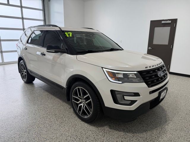 Used 2017 Ford Explorer Sport with VIN 1FM5K8GT4HGE06375 for sale in Rochelle, IL