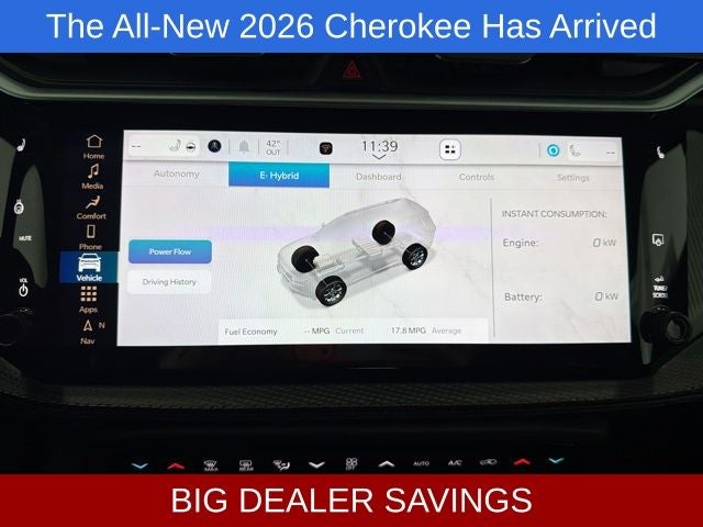 2026 Jeep Cherokee CHEROKEE LIMITED 4X4