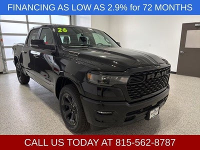 2026 RAM Ram 1500 RAM 1500 BIG HORN CREW CAB 4X4 5'7' BOX