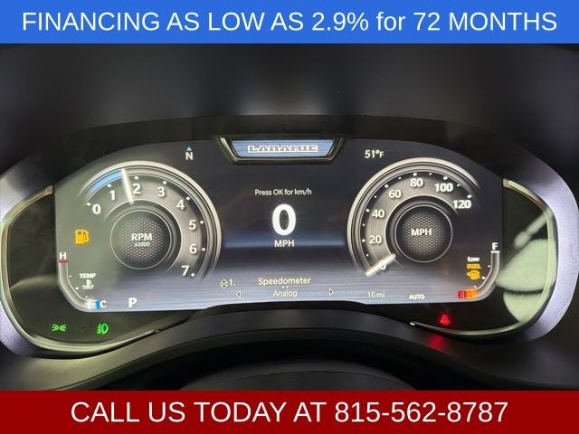 2026 RAM Ram 1500 RAM 1500 LARAMIE CREW CAB 4X4 5'7' BOX