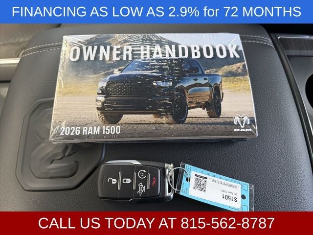 2026 RAM Ram 1500 RAM 1500 LARAMIE CREW CAB 4X4 5'7' BOX